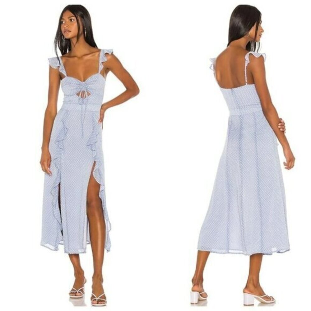 Song of Style Maven Maxi Dress - Sky Blue